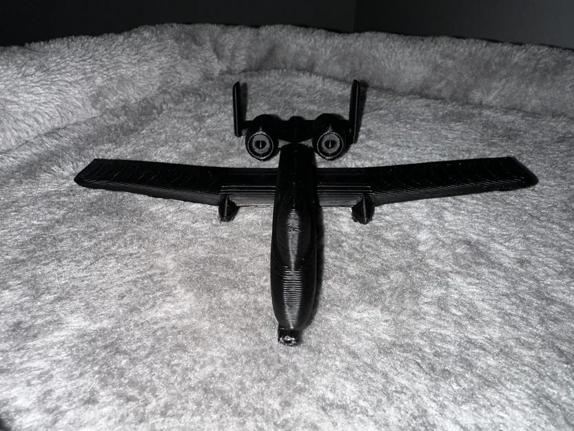 Mô Hình Máy Bay A-10 Thunderbolt II Đơn Giản - Image 3