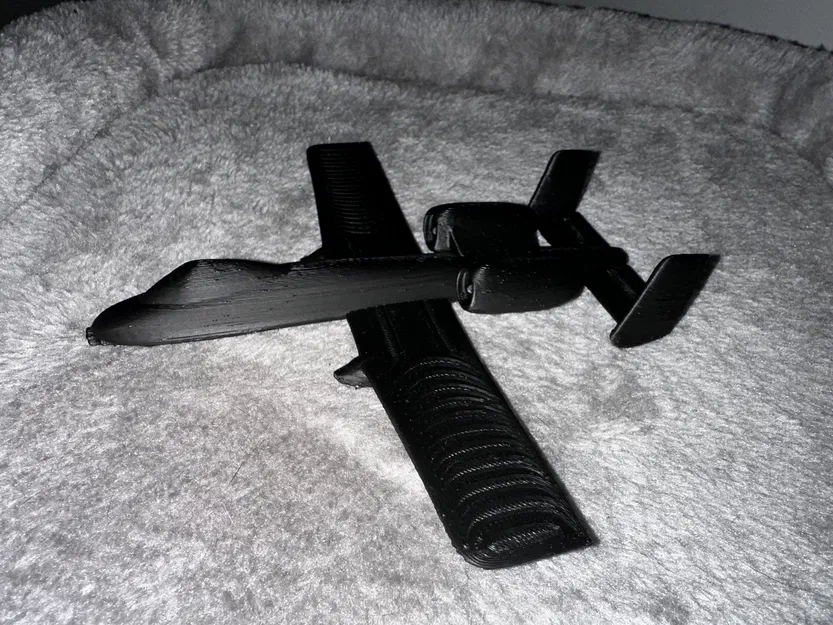 Mô Hình Máy Bay A-10 Thunderbolt II Đơn Giản - Image 4