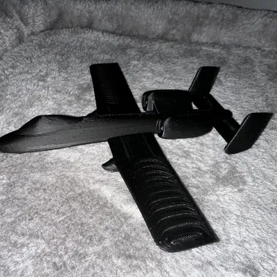 Mô Hình Máy Bay A-10 Thunderbolt II Đơn Giản