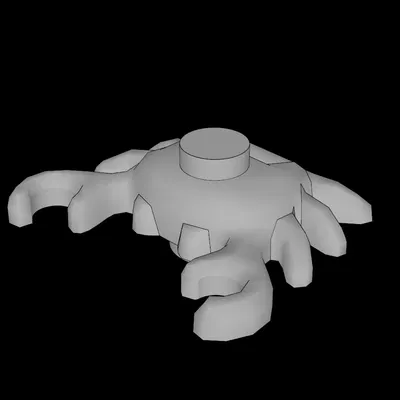 Mô Hình Cua Con Vật Tương Thích Lego (33121.dat)