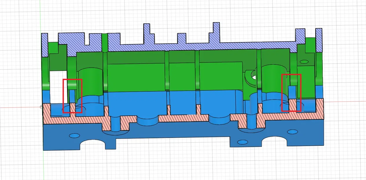 Tấm Chắn Tool Header Trước Sau Căn Chỉnh Cho Qidi Plus 4 - Image 3