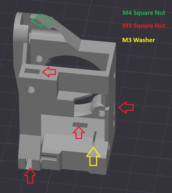 Tấm Chắn Tool Header Trước Sau Căn Chỉnh Cho Qidi Plus 4 - Image 9