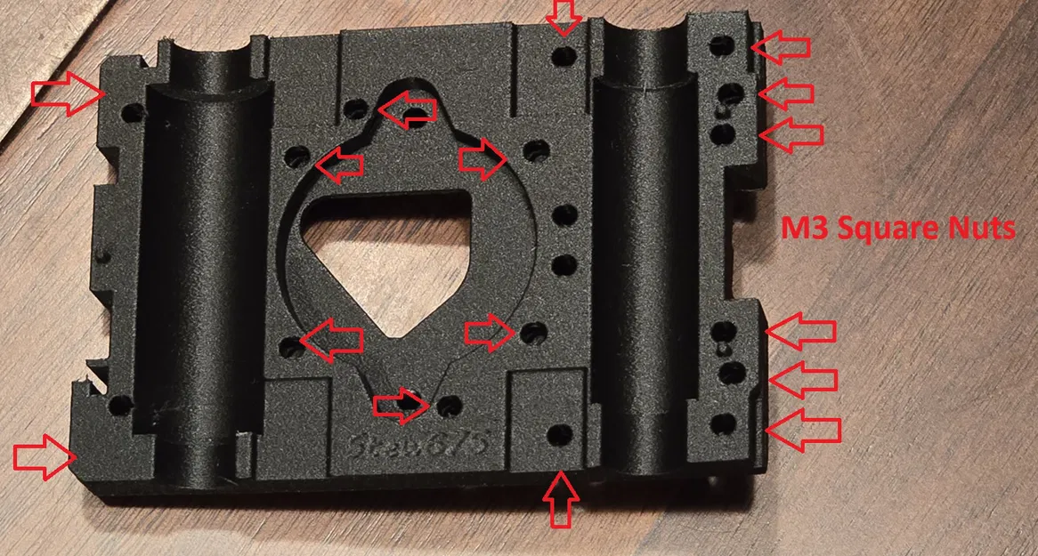 Tấm Chắn Tool Header Trước Sau Căn Chỉnh Cho Qidi Plus 4 - Image 10