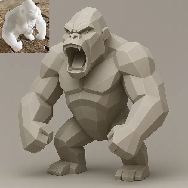Khỉ Đột Tức Giận - Angry Gorilla - Image 1