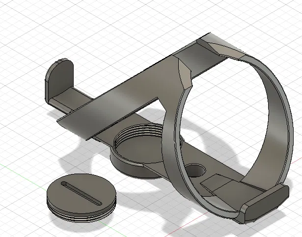 Lồng Giữ Chai Nước Có Khe Cắm AirTag - Image 2