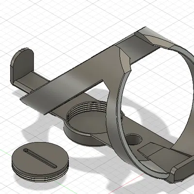 Lồng Giữ Chai Nước Có Khe Cắm AirTag