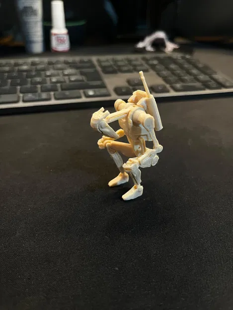 Mô Hình Battle Droid B1 Kit Card - Chỉnh sửa bởi iJoe dựa trên tác phẩm của @Willi - Image 1