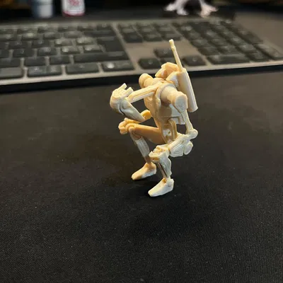 Mô Hình Battle Droid B1 Kit Card - Chỉnh sửa bởi iJoe dựa trên tác phẩm của @Willi