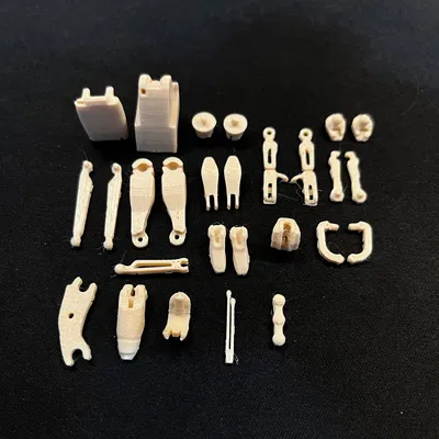 Mô Hình Battle Droid B1 Kit Card - Chỉnh sửa bởi iJoe dựa trên tác phẩm của @Willi