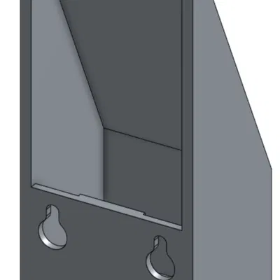 Máng hứng "phân" mini Elegoo Centauri Carbon (không nam châm, không đế đỡ)