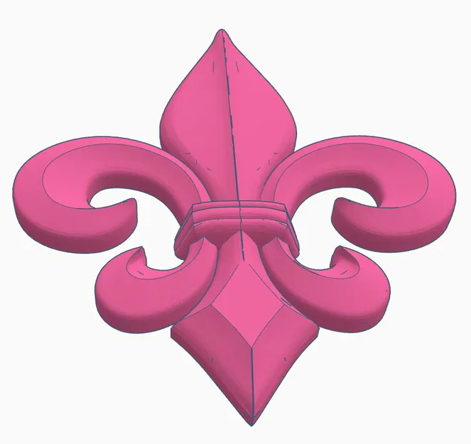 Mô hình Fleur de lis - Image 3