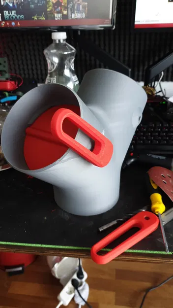 Van Chia Đôi Ống Thông Gió Y-Splitter 125mm - Image 2