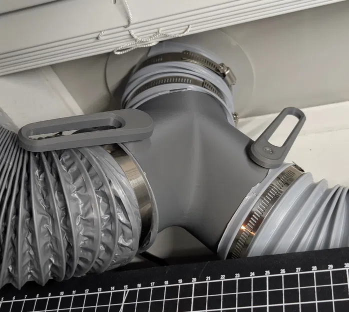 Van Chẻ Đôi Ống Thông Gió Y-Splitter 4 Inch - Image 1