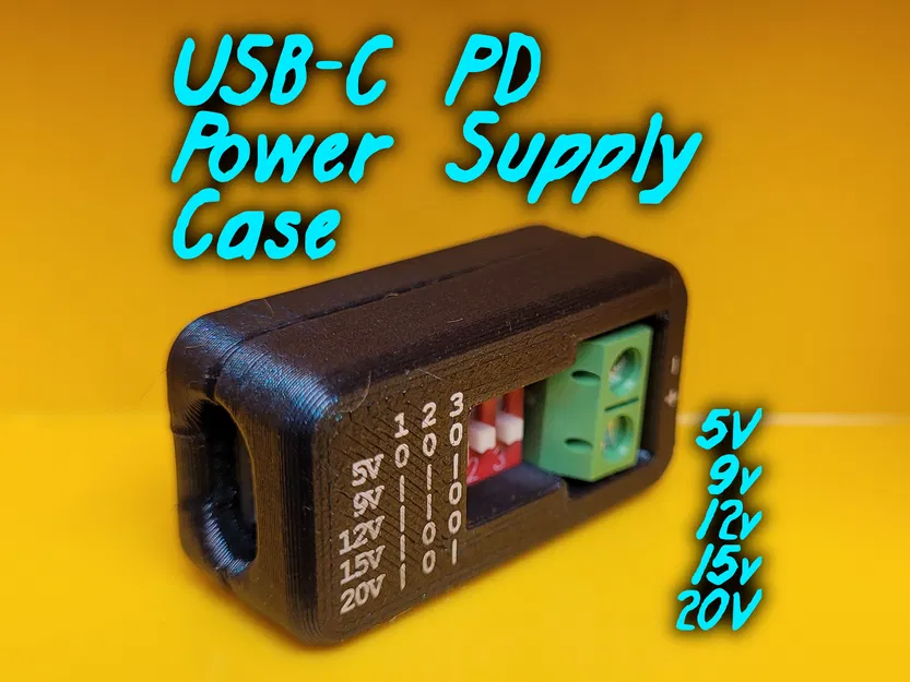 Vỏ cho Module Kích Nguồn USB-C PD - Image 1