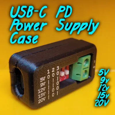 Vỏ cho Module Kích Nguồn USB-C PD