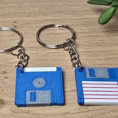 Đĩa Mềm Mini - Móc Khóa