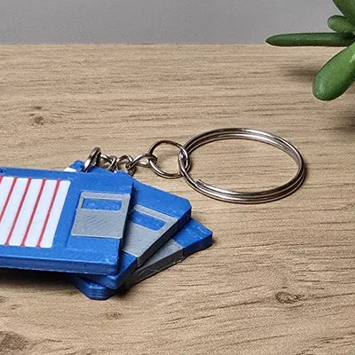 Đĩa Mềm Mini - Móc Khóa