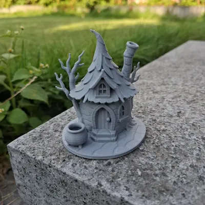 Nhà Phù Thủy Vạc Lùn Cong – Mô Hình Mini