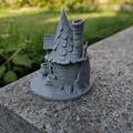 Nhà Phù Thủy Vạc Lùn Cong – Mô Hình Mini - Thumbnail 3