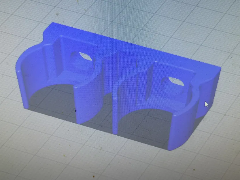 Kẹp ống nhựa PVC đôi 20mm (Bản chỉnh sửa) - Image 2