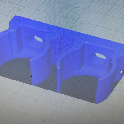 Kẹp ống nhựa PVC đôi 20mm (Bản chỉnh sửa)