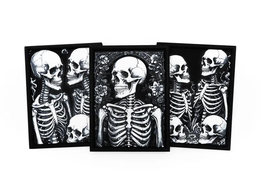 Tranh Treo Tường Hình Bộ Xương - Image 1