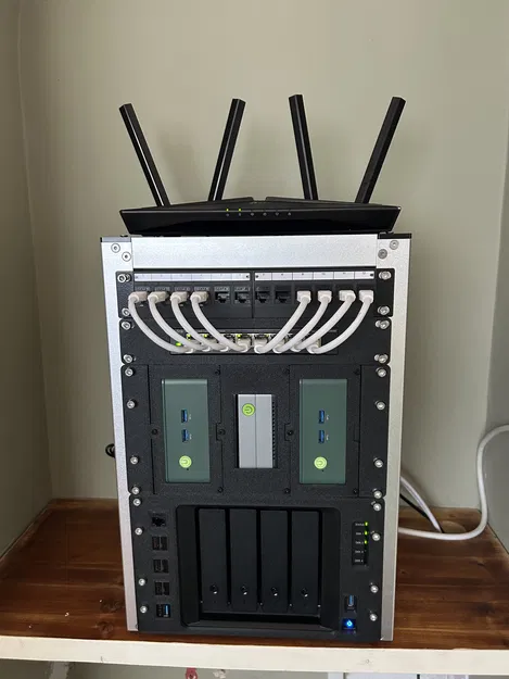 Tấm Mặt Trước Synology DS920+ Cho DeskPi Rackmate T1 - Image 2