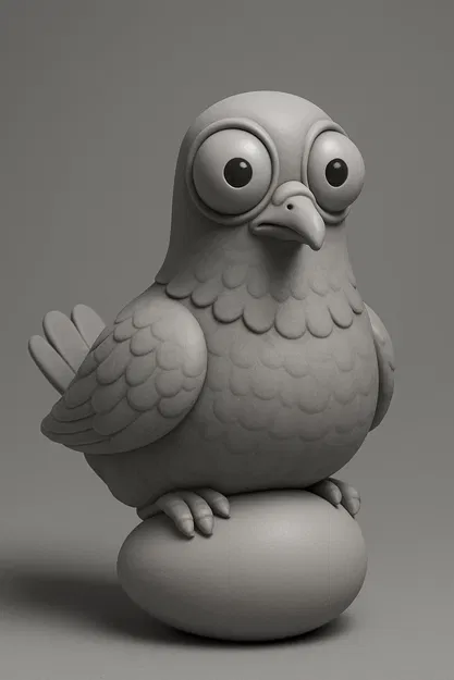 Mô hình 3D Bồ Câu - Image 1