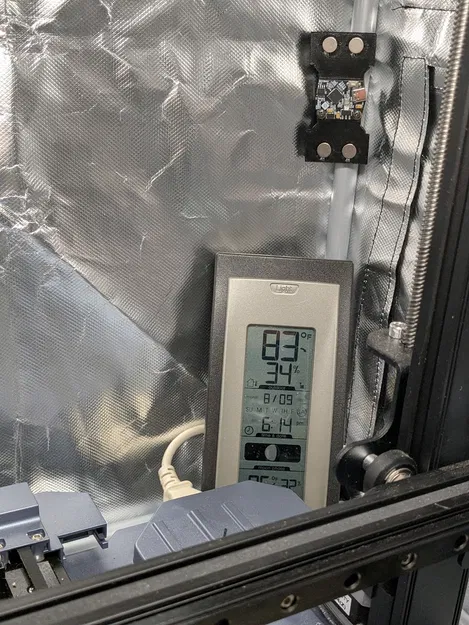 KUSBA / BigTreeTech USB-C ADXL345 Gắn Nam Châm Lên Bed (Nam Châm Neodymium Tròn 10mm) - Image 9