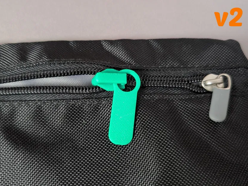 Bộ phận thay thế slider khóa kéo v2 (tiêu chuẩn) - Image 1