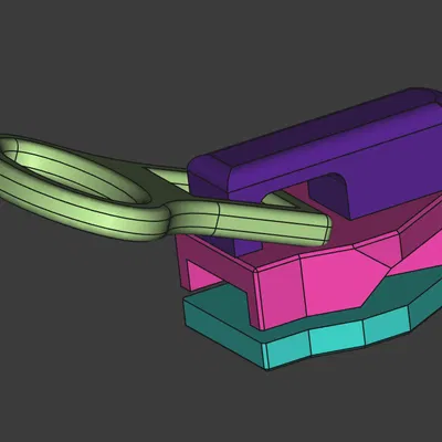 Bộ phận thay thế thanh trượt khóa kéo (tiêu chuẩn)