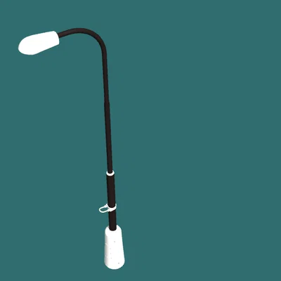 Đèn đường/Street lamp tỉ lệ 1:14