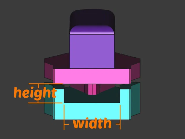 Đầu kéo thay thế khóa kéo v2 (thanh cài ngược) - Image 4