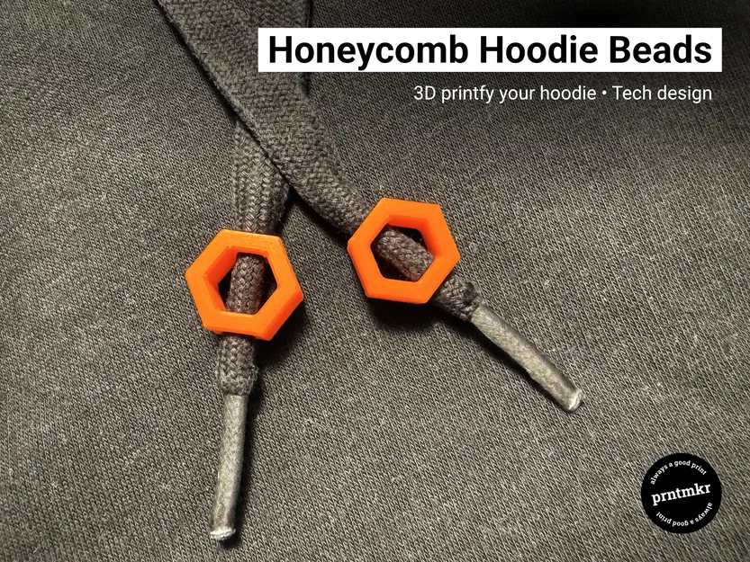 Hạt Tổ Ong Cho Hoodie • In Hoodie Phong Cách Bằng Công Nghệ 3D - Image 1