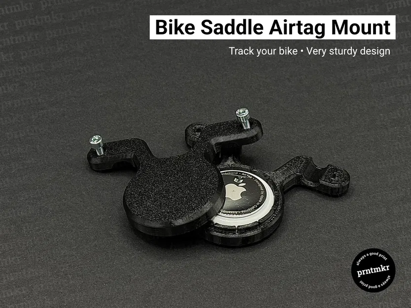 Giá đỡ Airtag yên xe đạp • Theo dõi xe đạp của bạn • Thiết kế chắc chắn - Image 2