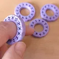 Nhẫn Bánh Răng Fidget - In trực tiếp - Thumbnail 1