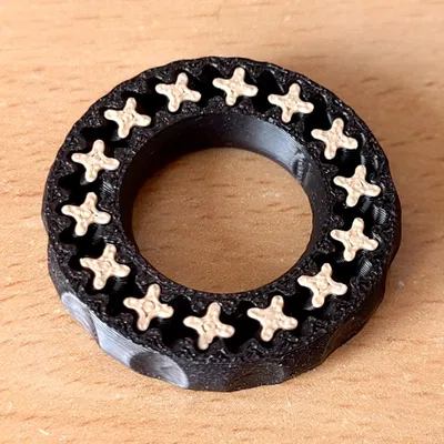 Nhẫn Bánh Răng Fidget - In trực tiếp