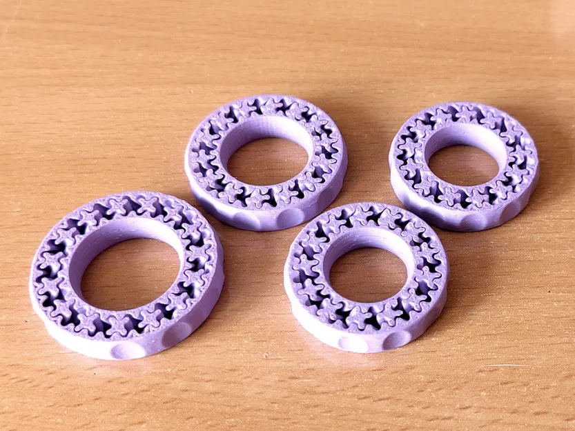 Nhẫn Bánh Răng Fidget - In trực tiếp - Image 5