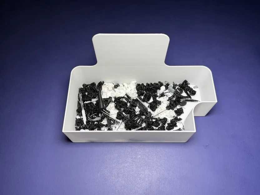 Thùng Rác Phân Lượng Tích Hợp Chắn Rác Cho Bambu Lab A1 (70 gram) - Image 1