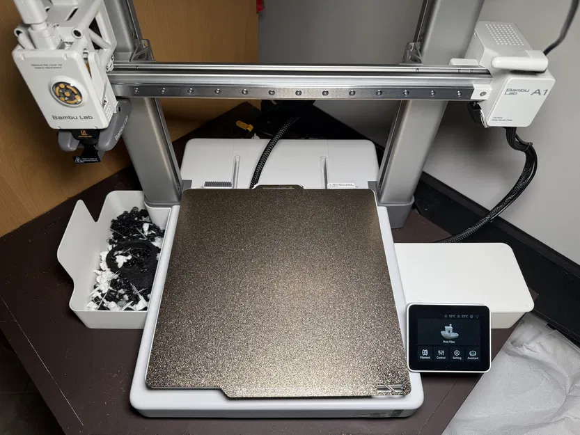 Thùng Rác Phân Lượng Tích Hợp Chắn Rác Cho Bambu Lab A1 (70 gram) - Image 4