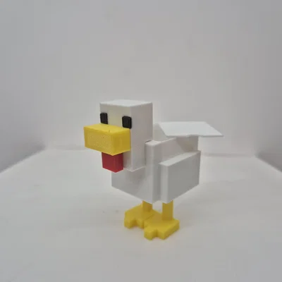 Gà Minecraft có chỗ chứa đồ