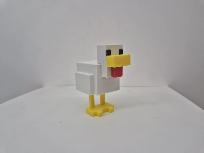 Gà Minecraft có chỗ chứa đồ - Image 3
