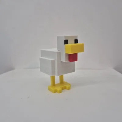 Gà Minecraft có chỗ chứa đồ