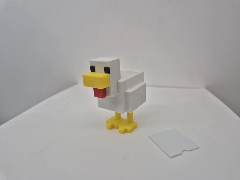 Gà Minecraft có chỗ chứa đồ - Image 4