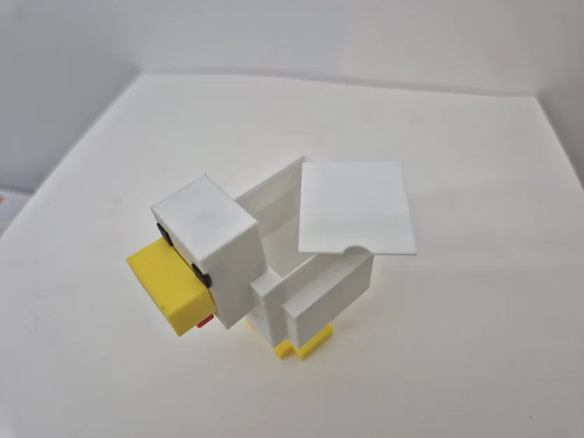 Gà Minecraft có chỗ chứa đồ - Image 5