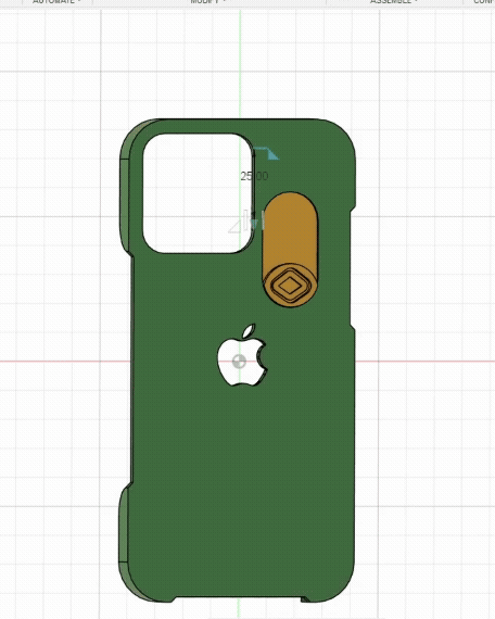 Ốp Lưng iPhone 16 Pro Max Có Pop-Up Ngón Tay