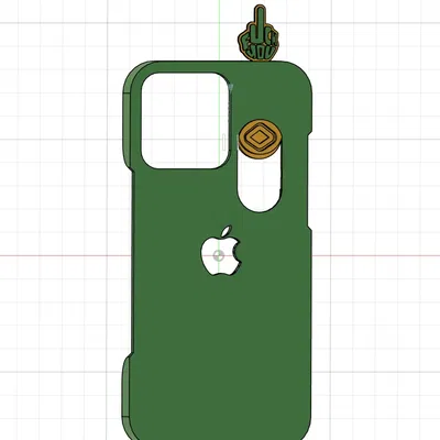 Ốp Lưng iPhone 16 Pro Max Có Pop-Up Ngón Tay