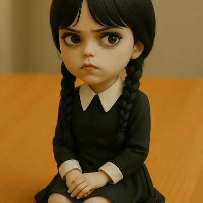 Mô Hình Wednesday Addams