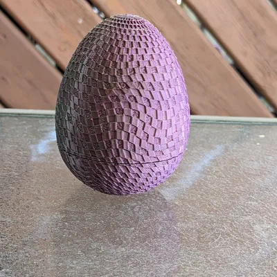 Hộp Mê Cung Trứng - Da Dệt