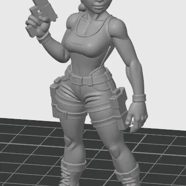 Mô Hình Lara Croft